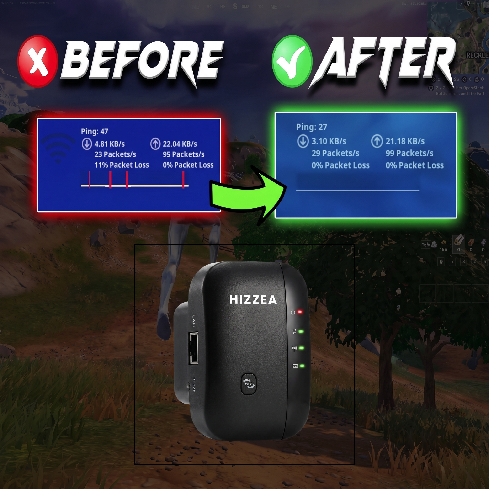 Hizzea Ping Pro